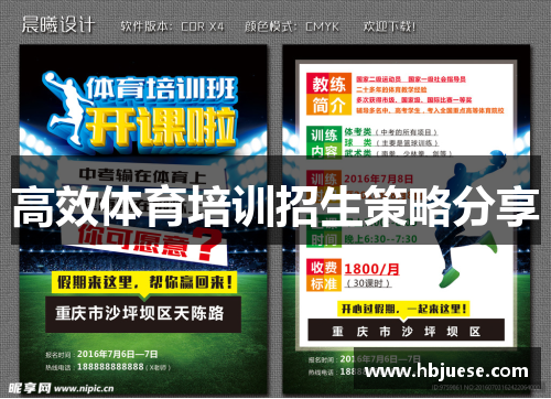 高效体育培训招生策略分享